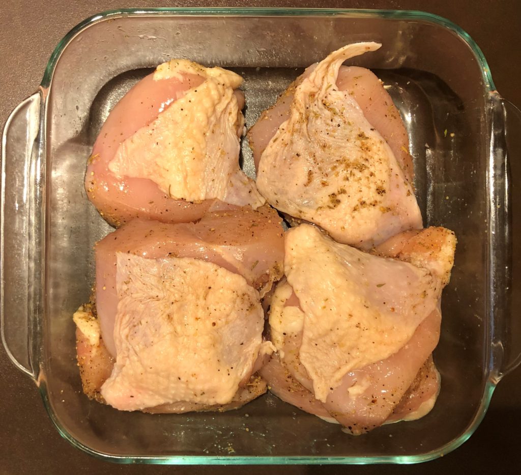 鶏肉と茸のクリーム煮