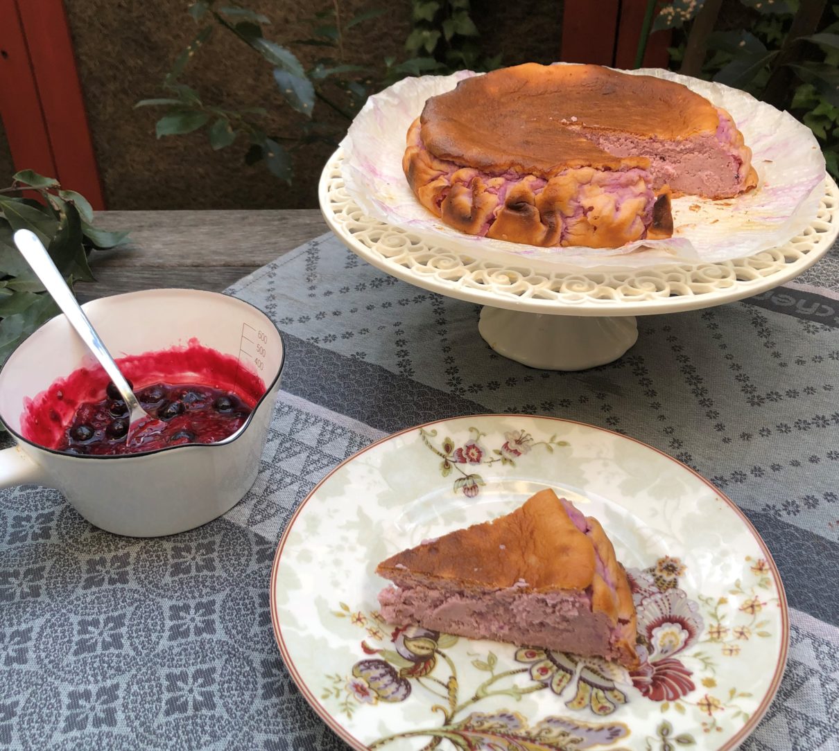 バスク風チーズケーキ