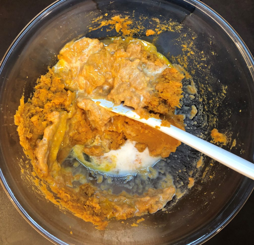 スイートポテトキャセロール