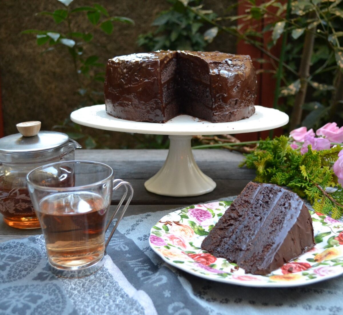 Chocolate Layer Cake チョコレートレイヤーケーキ Us Southern Kitchen