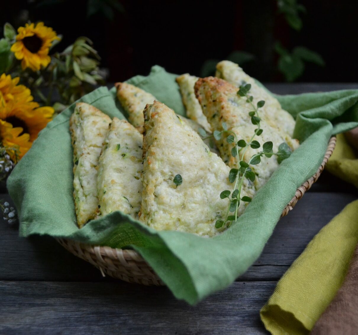 Cheese Zucchini Scones チーズズッキーニスコーン Us Southern Kitchen