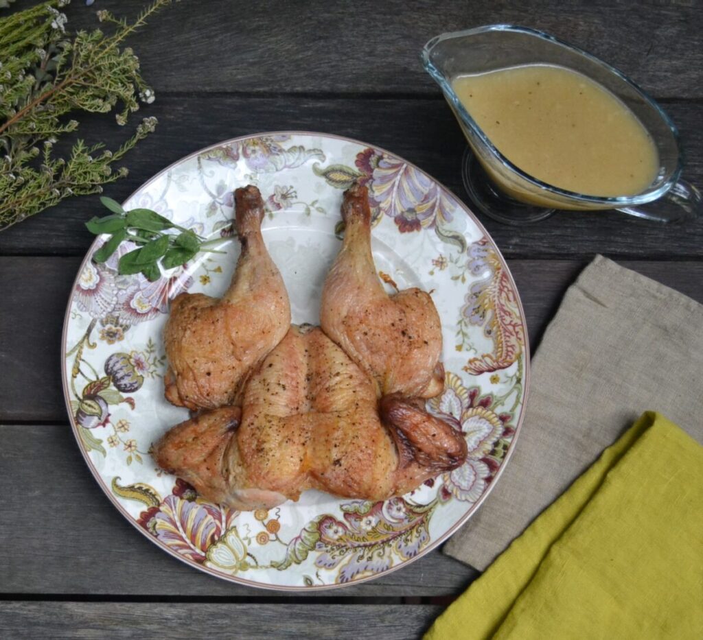 スパッチコックターキーのレシピ