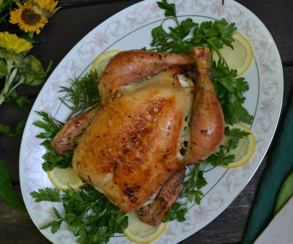 Lemon Rosemary Roasted Chicken レモンローズマリーローストチキン – US Southern Kitchen