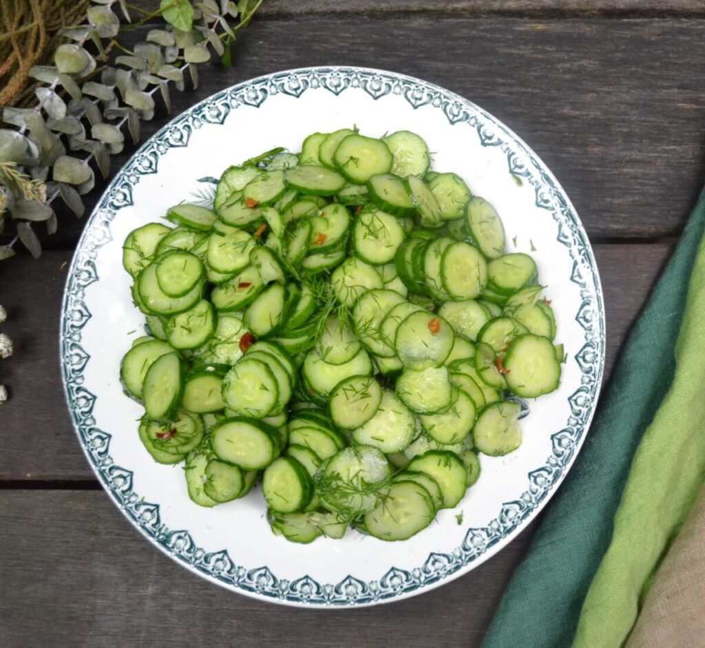 Cucumber Salad 胡瓜のサラダ – US Southern Kitchen