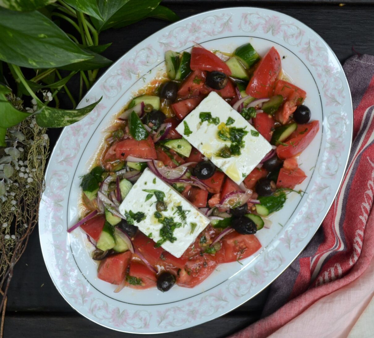 Greek Salad グリークサラダ Us Southern Kitchen