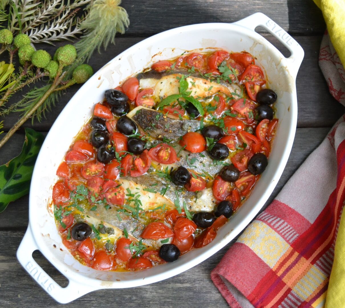 Mediterranean Baked Cod 地中海風鱈のオーブン焼き Us Southern Kitchen