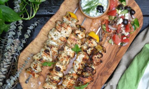 Chicken Souvlaki 鶏肉のスブラキ