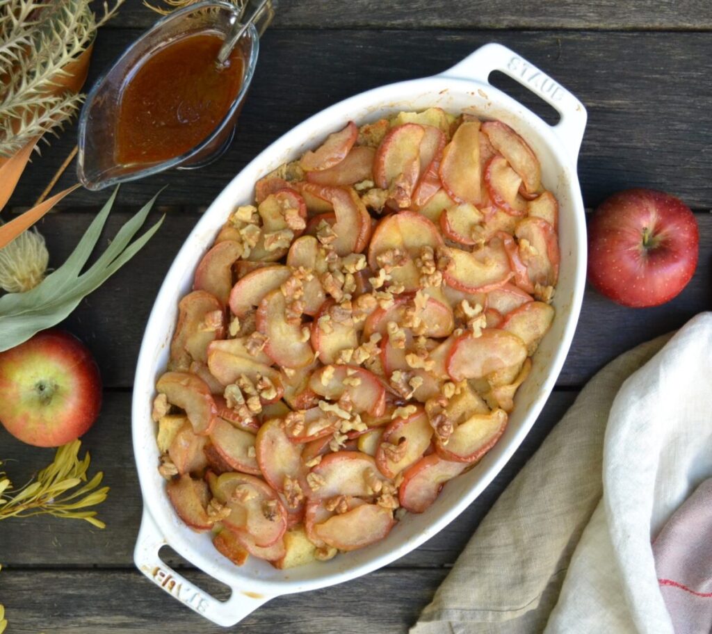 Apple Bread Pudding アップルブレッドプディング US Southern Kitchen