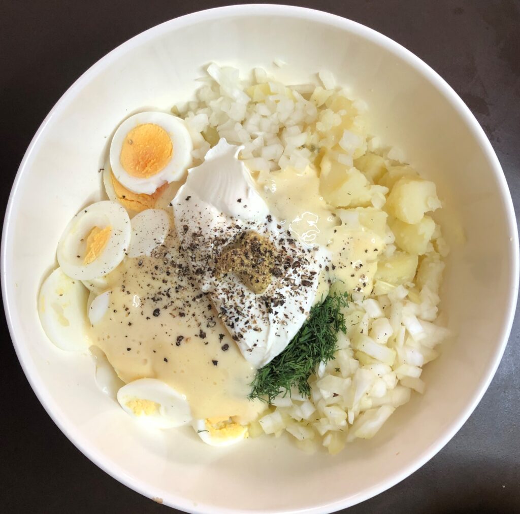 アメリカ南部風ポテトサラダ