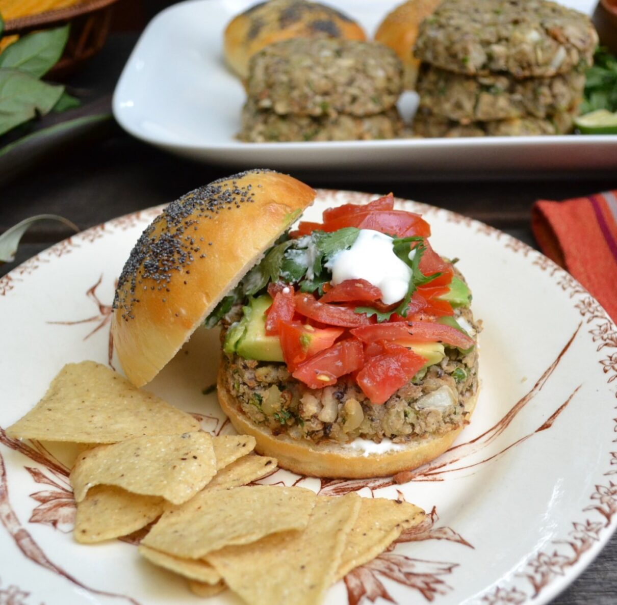 Blackeyed Pea Burgers ブラックアイドピーバーガー US Southern Kitchen