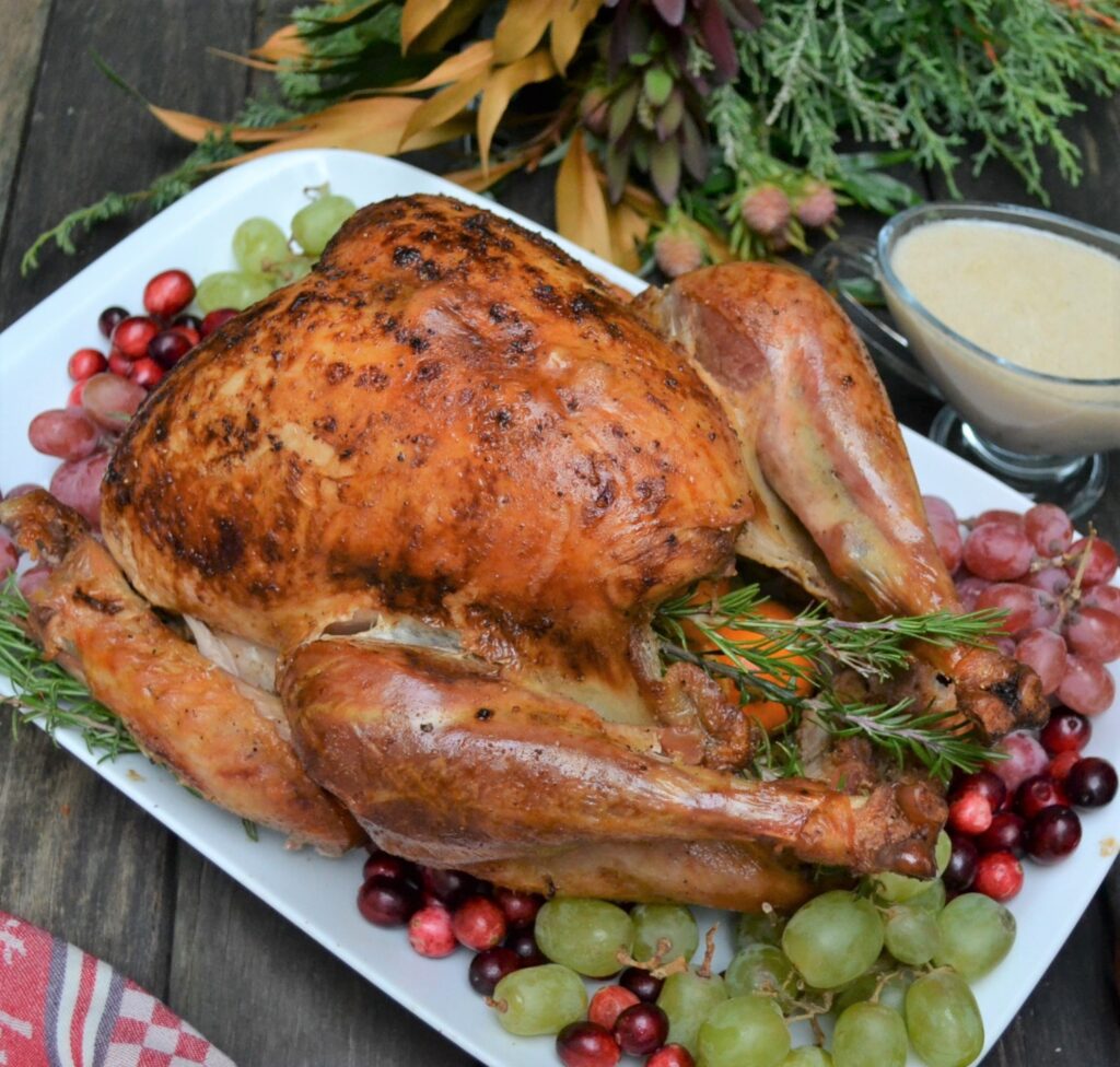 Roast Turkey with Gravy ローストターキーグレービーソース添え – US