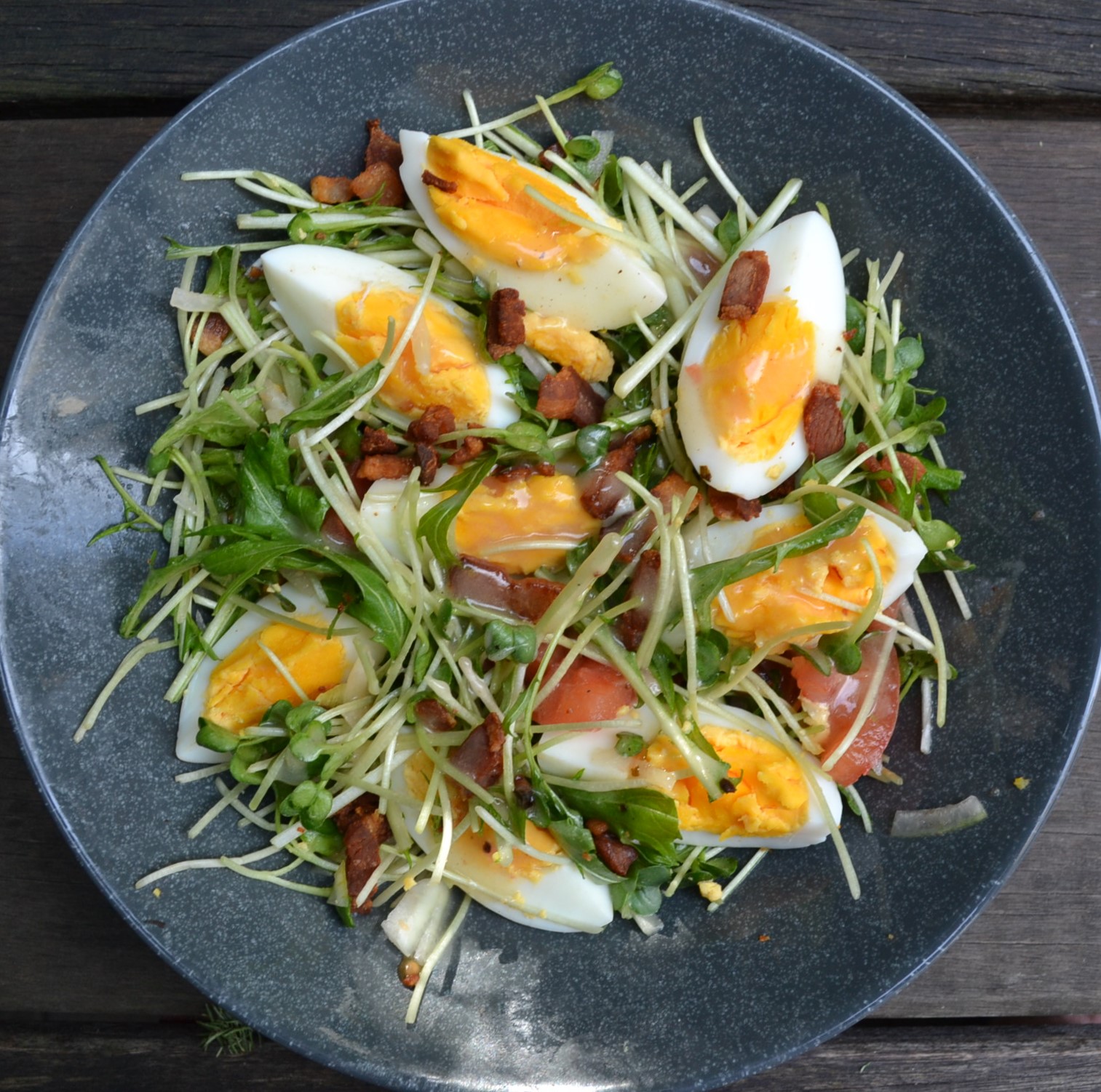 Bacon Dressing Salad ベーコンドレッシングサラダ US Southern Kitchen