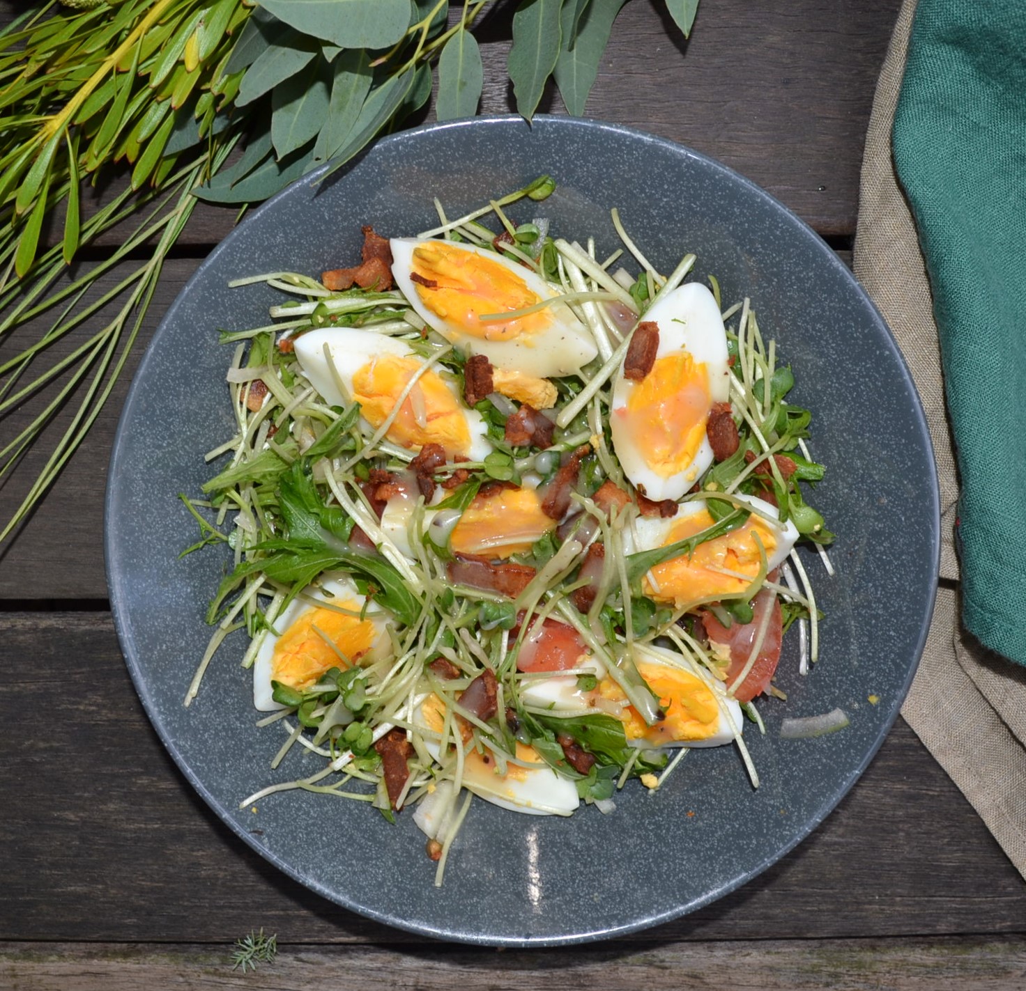 Bacon Dressing Salad ベーコンドレッシングサラダ US Southern Kitchen