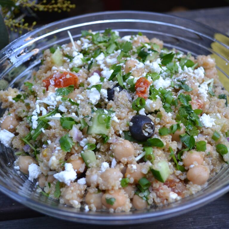 地中海風キヌアサラダのレシピ