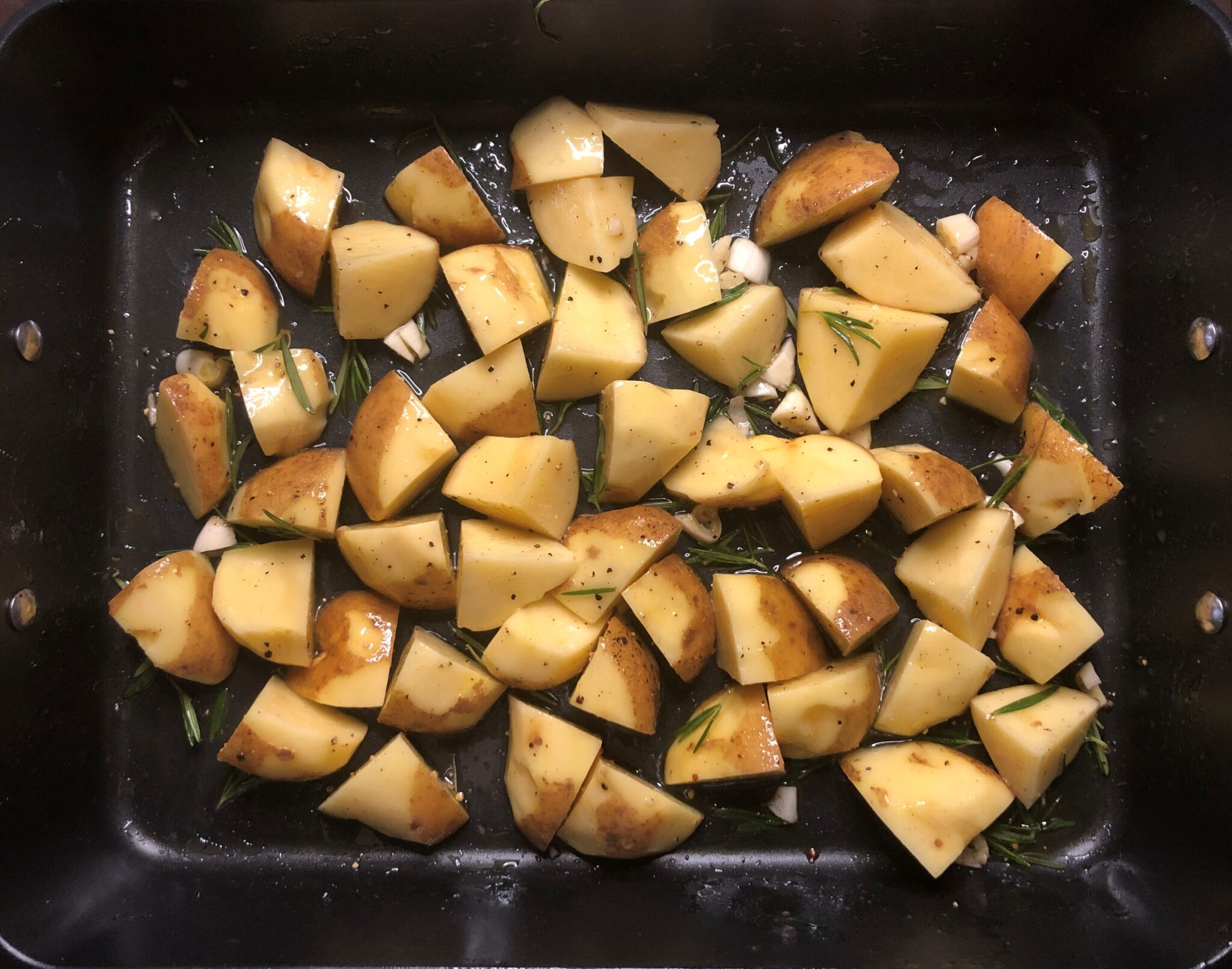 Rosemary Garlic Potatoes ローズマリーガーリックポテト US Southern Kitchen