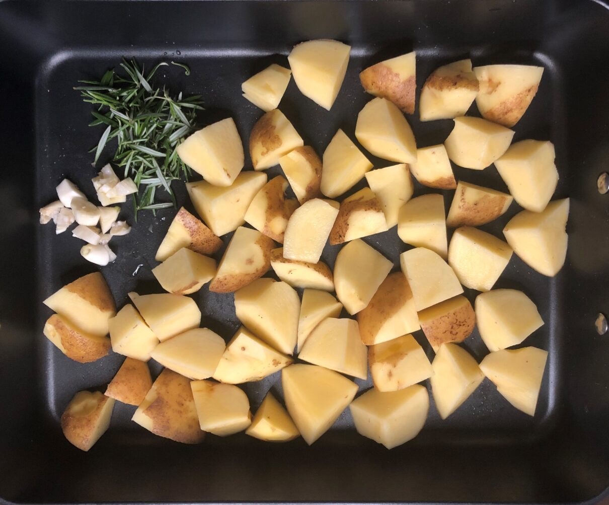Rosemary Garlic Potatoes ローズマリーガーリックポテト US Southern Kitchen
