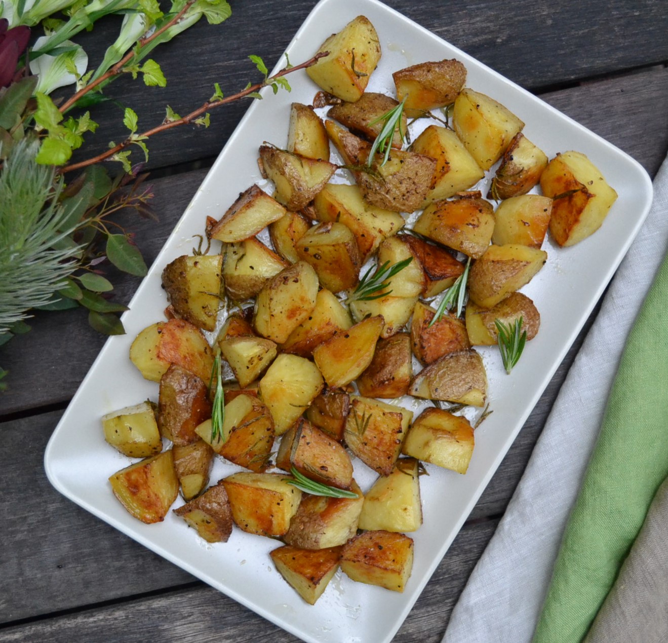 Rosemary Garlic Potatoes ローズマリーガーリックポテト US Southern Kitchen