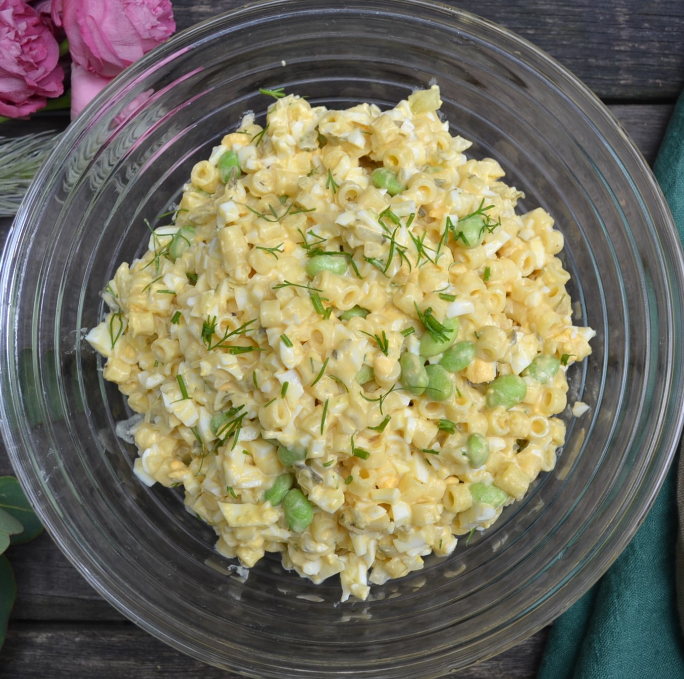 Deviled Egg Pasta Salad デビルドエッグパスタサラダ US Southern Kitchen