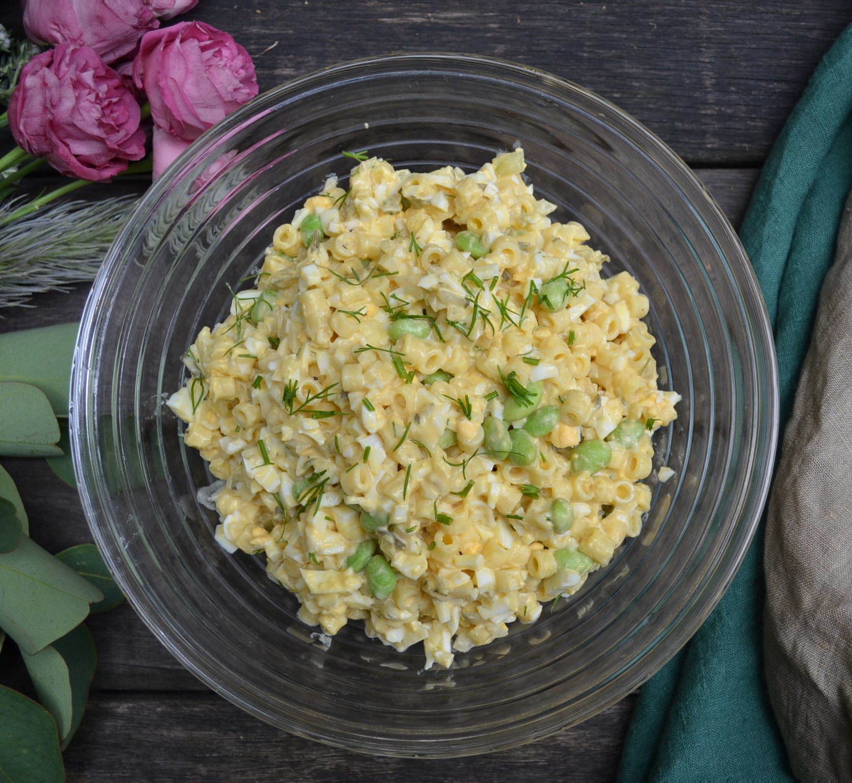 Deviled Egg Pasta Salad デビルドエッグパスタサラダ US Southern Kitchen