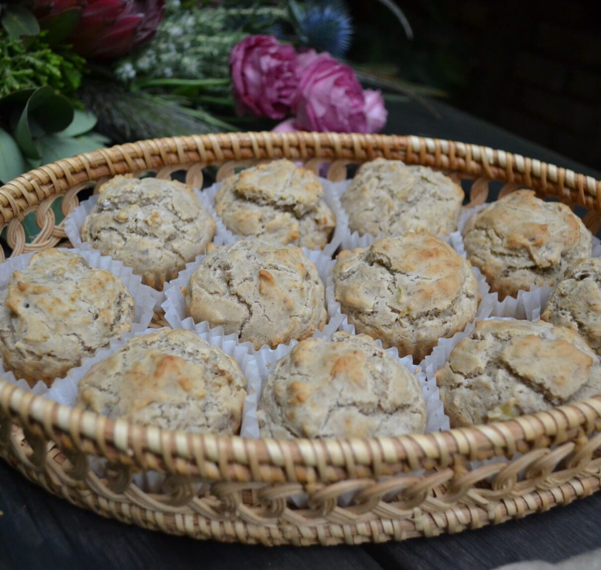 Rice Flour Banana Muffins 米粉のバナナマフィン US Southern Kitchen