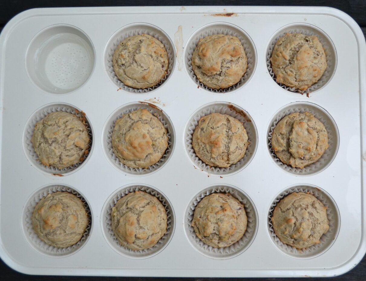 Rice Flour Banana Muffins 米粉のバナナマフィン US Southern Kitchen