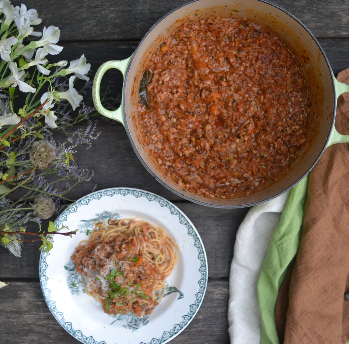 Mushroom Bolognese マッシュルームボロネーゼ US Southern Kitchen