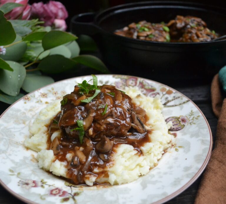 インスタントポットソールズベリーステーキのレシピ