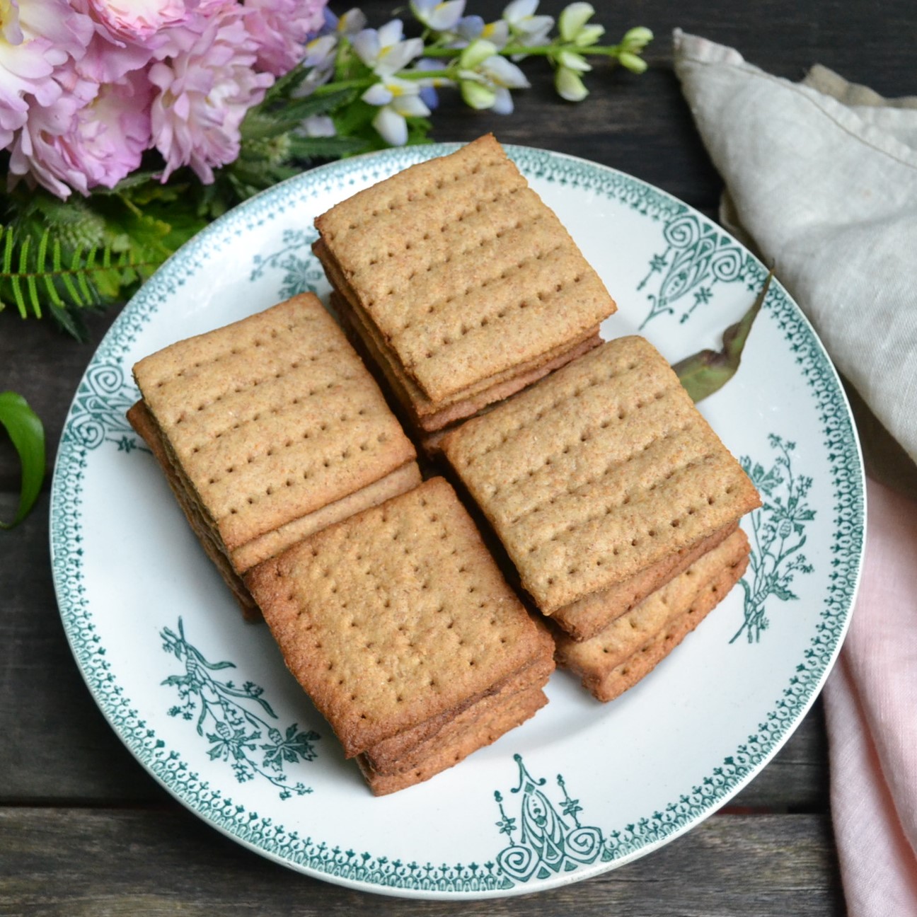 Homemade Graham Crackers 自家製グラハムクラッカー – US Southern Kitchen