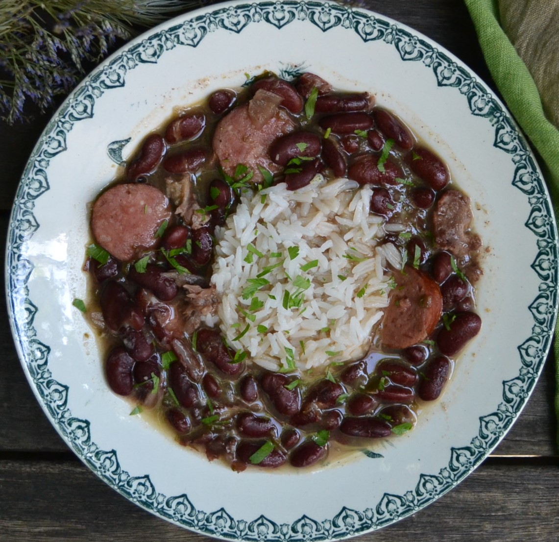 Red Beans and Rice レッドビーンズアンドライス US Southern Kitchen