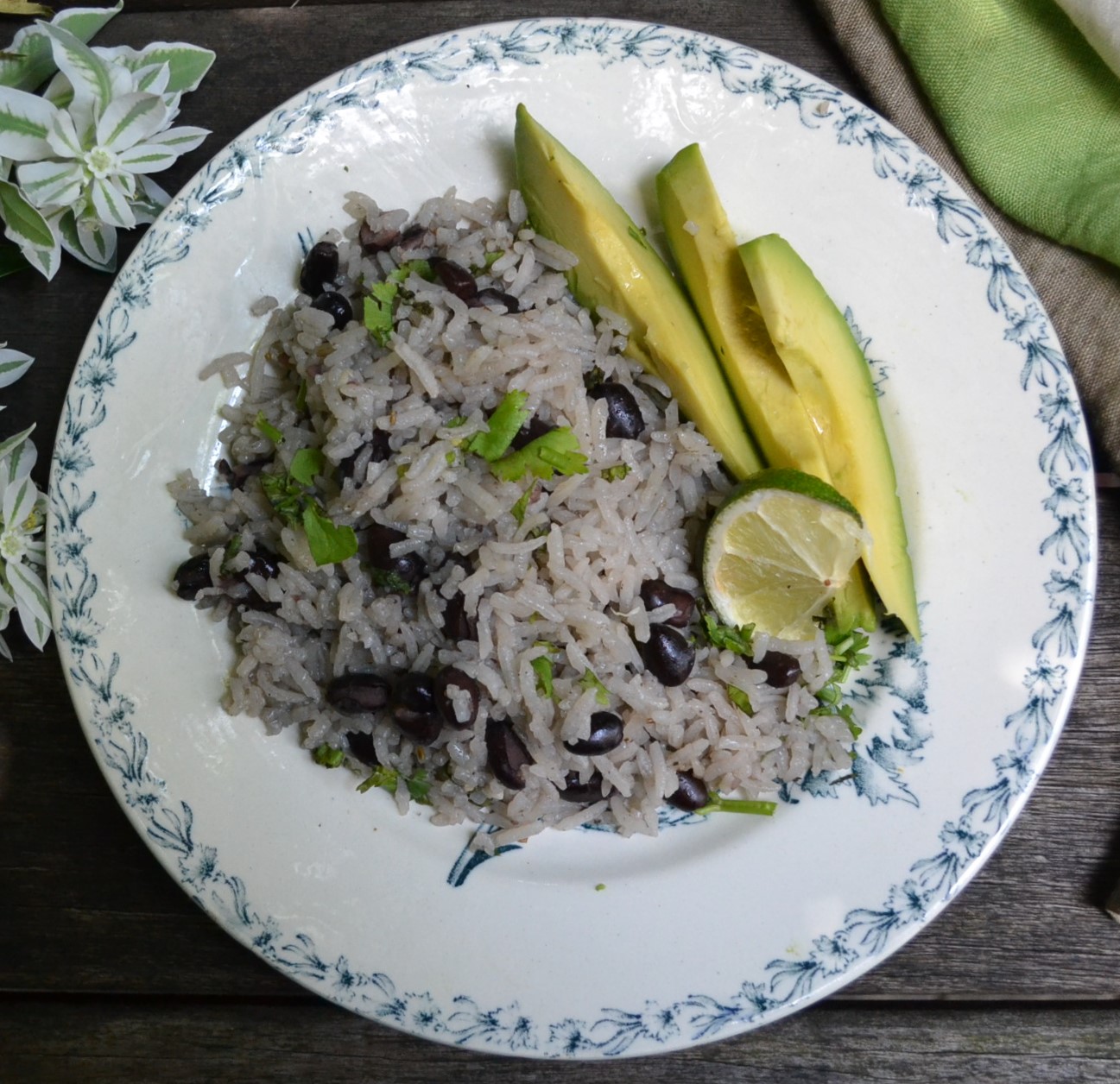 Black Bean and Rice ブラックビーンアンドライス US Southern Kitchen