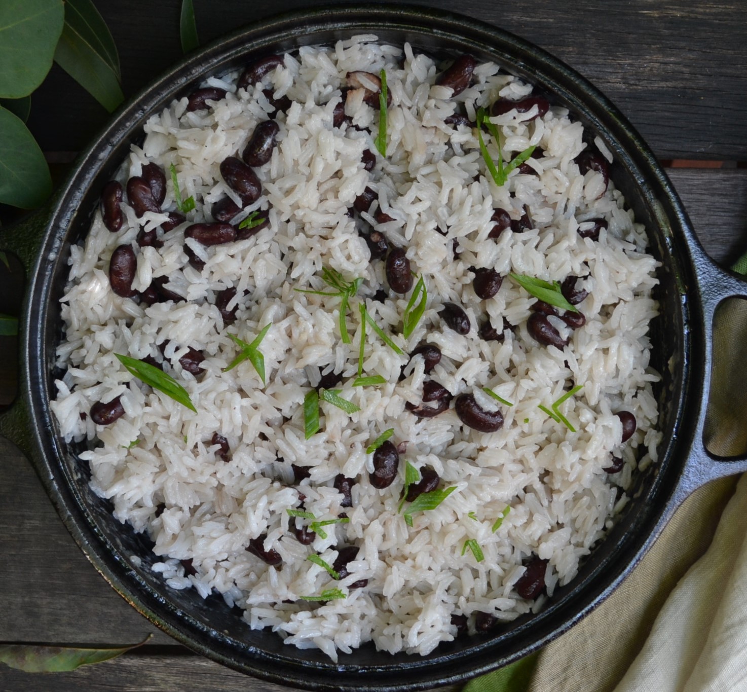 Jamaican Rice and Peas ジャマイカンライスアンドピーズ US Southern Kitchen