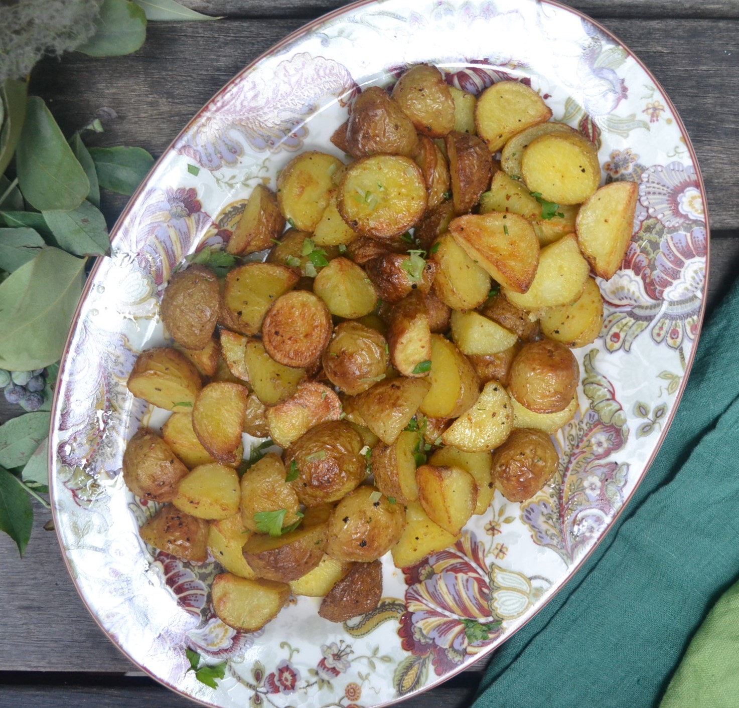 Garlic Parmesan Roasted Potatoes ガーリックパルメザンローストポテト US Southern Kitchen