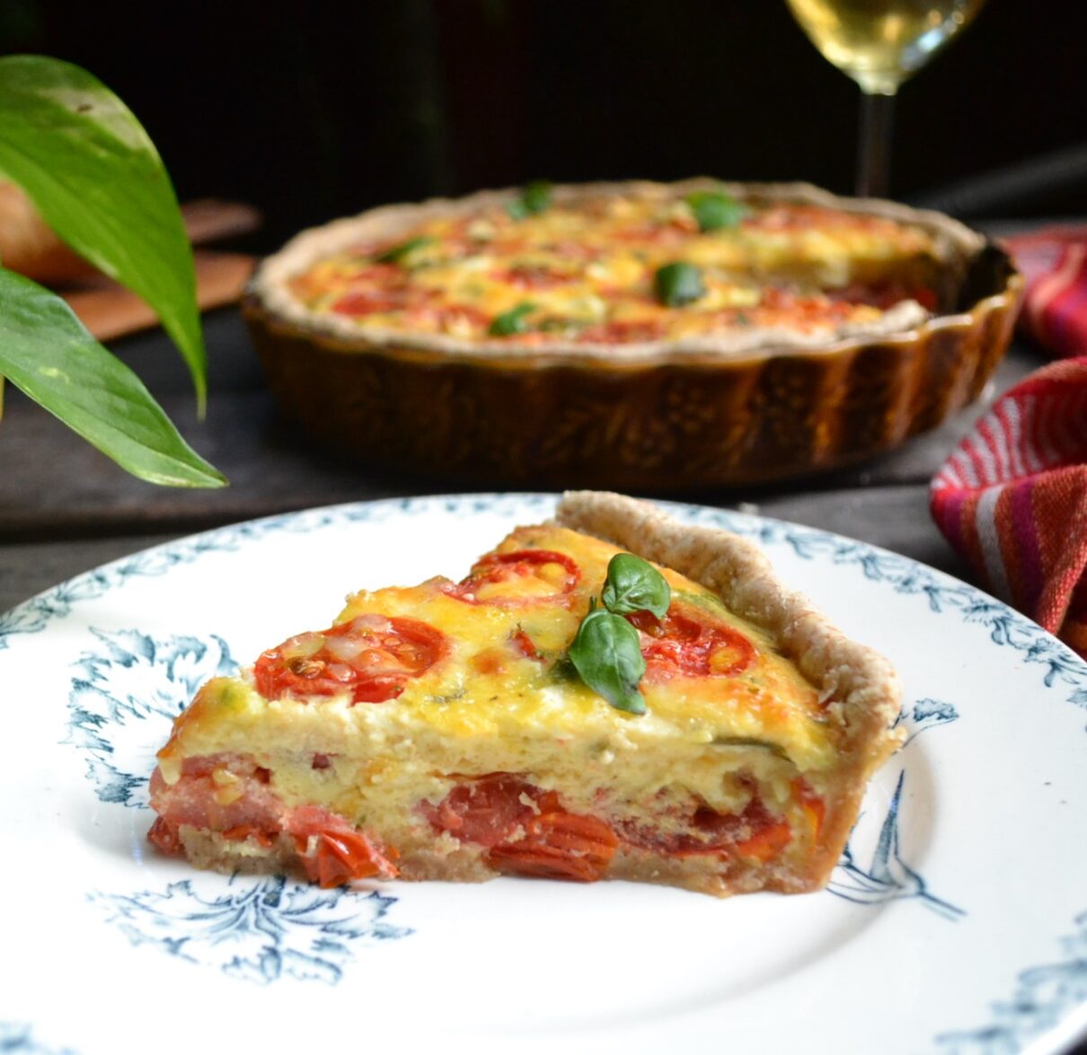 Tomato Quiche トマトのキッシュ US Southern Kitchen
