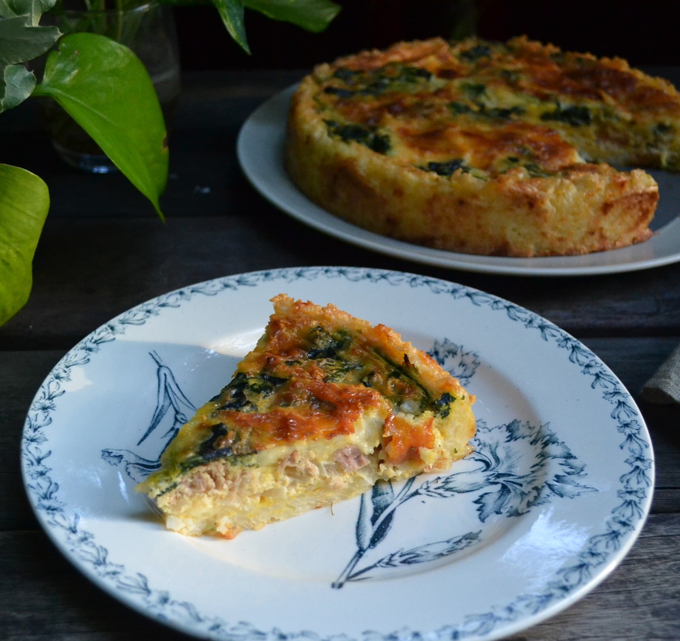 Tuna Quiche in Rice Crust ツナのご飯キッシュ US Southern Kitchen
