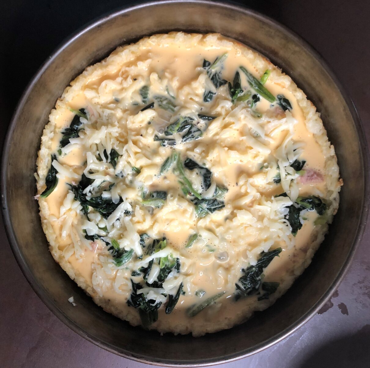 Tuna Quiche in Rice Crust ツナのご飯キッシュ US Southern Kitchen