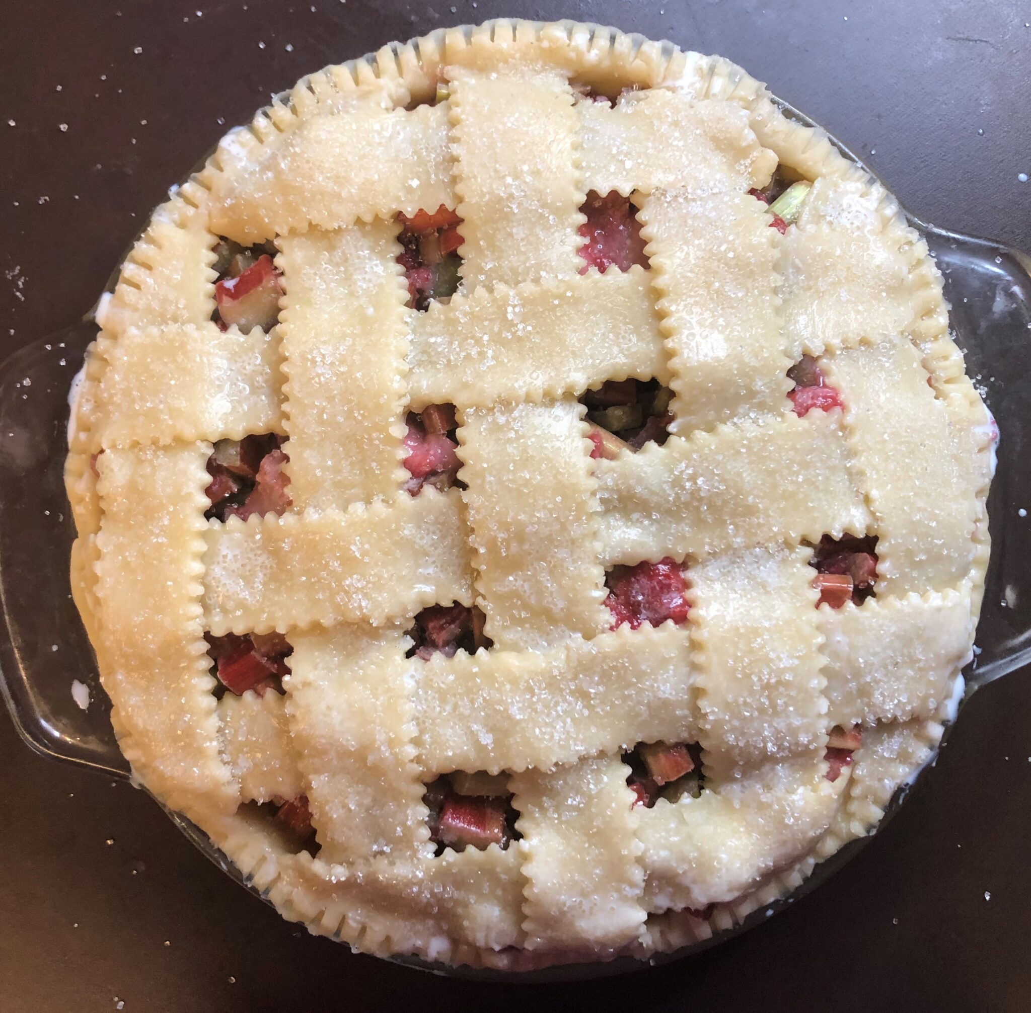 ベイカーズスクエアのストロベリールバーブパイのレシピ