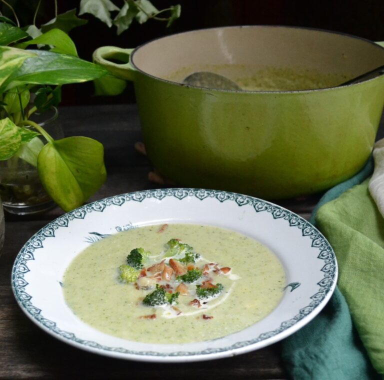 Broccoli Blue Cheese Soup ブロッコリーとブルーチーズのスープ US Southern Kitchen