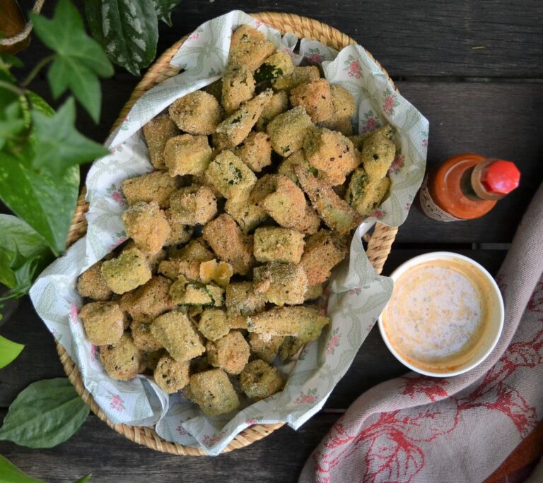 Fried Okra フライドオクラ US Southern Kitchen