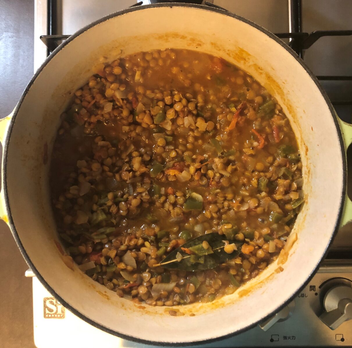 Okra and Lentil Stew オクラとレンズ豆のシチュー US Southern Kitchen