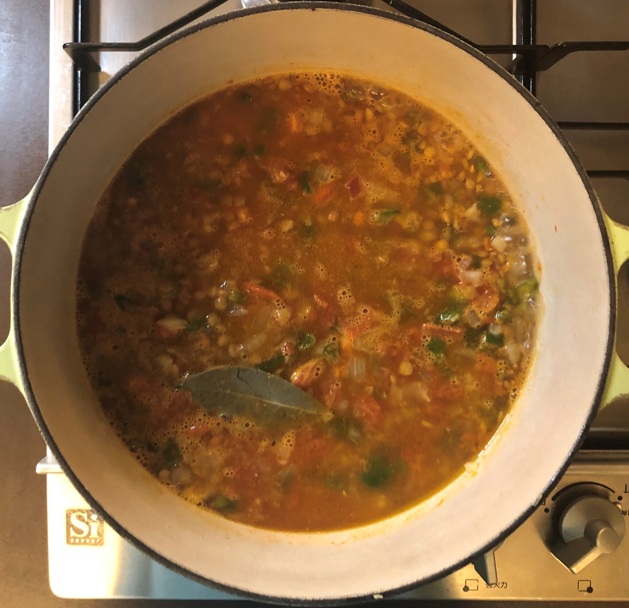 Okra and Lentil Stew オクラとレンズ豆のシチュー US Southern Kitchen
