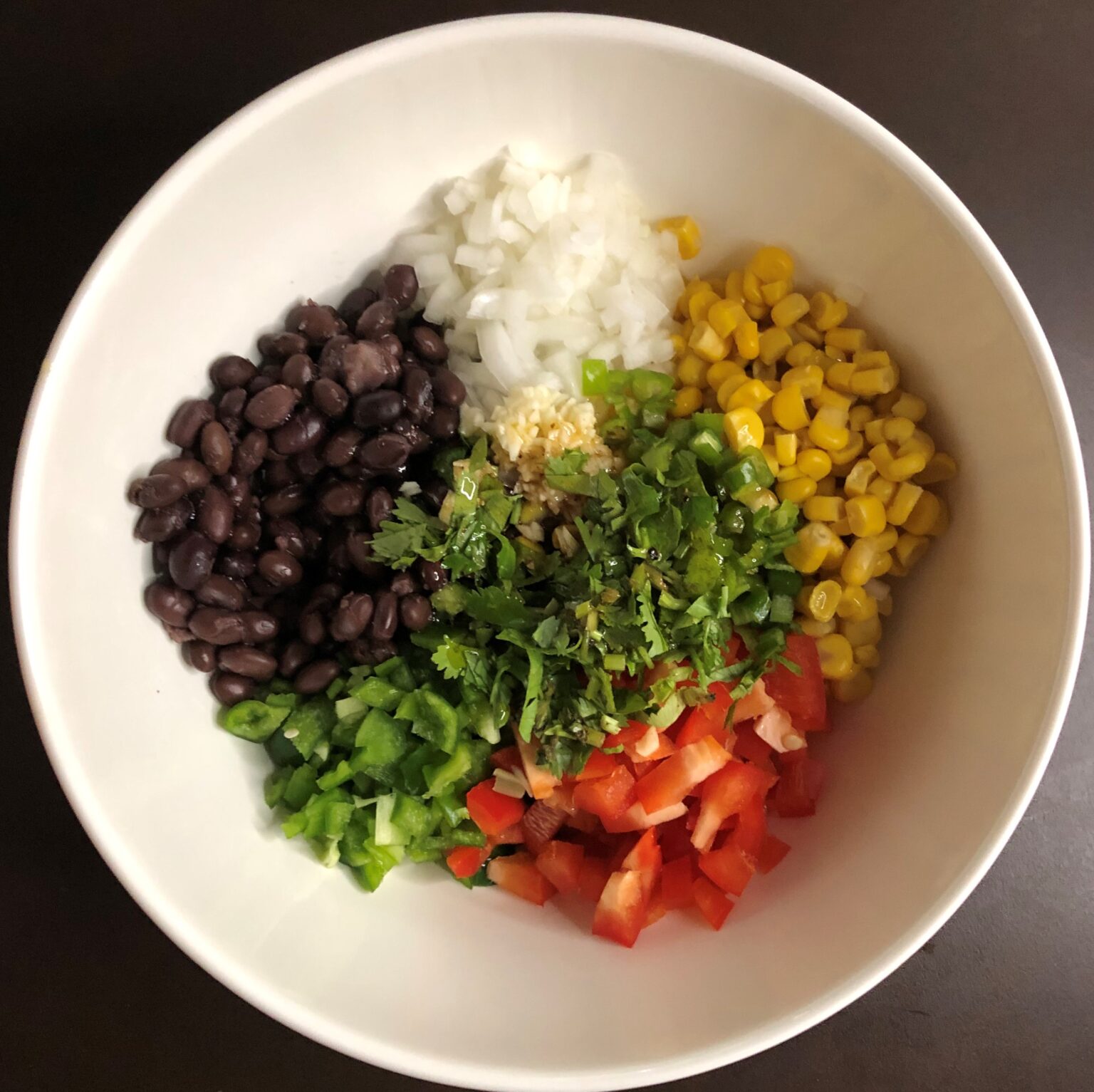Black Bean and Corn Salad ブラックビーンコーンサラダ US Southern Kitchen