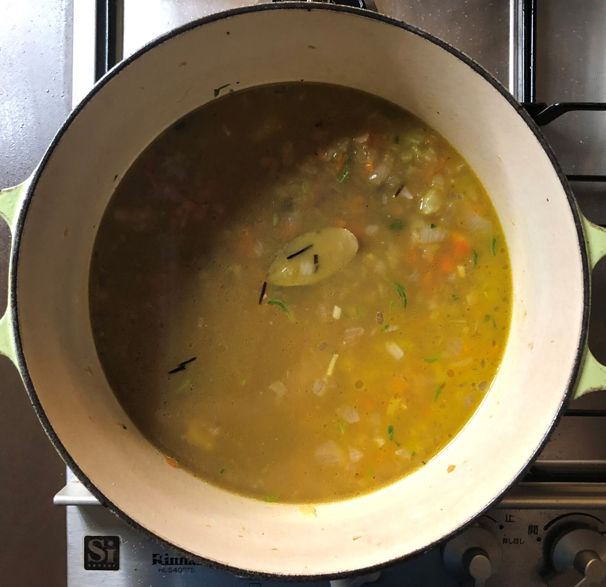 Chicken and Wild Rice Soup 鶏肉とワイルドライスのスープ US Southern Kitchen