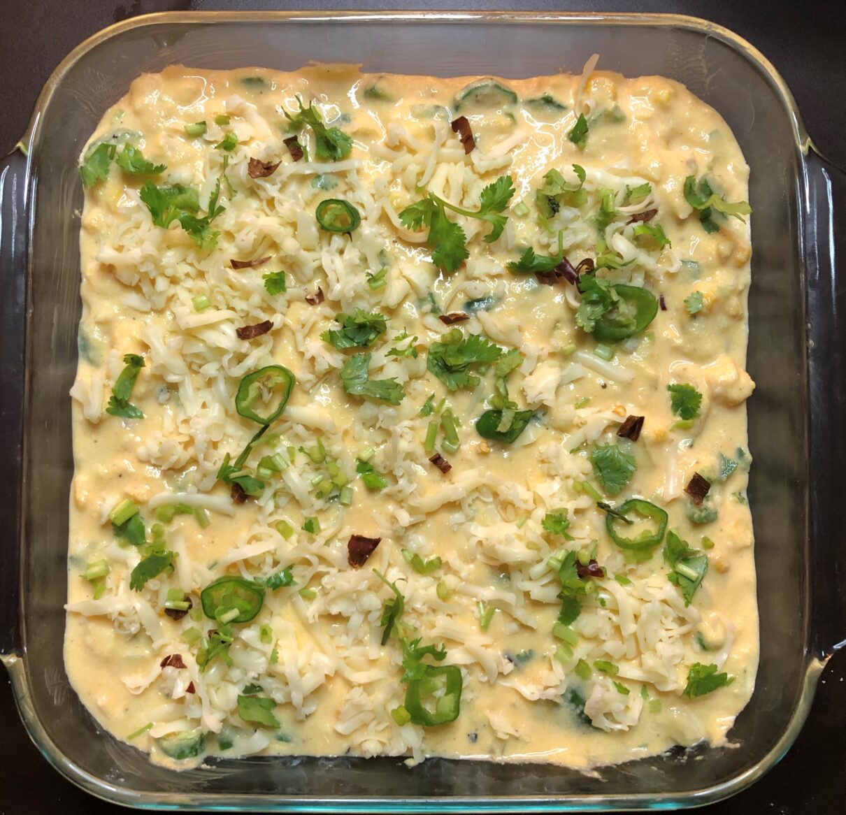 牛ひき肉とコーンブレッドのキャセロールのレシピ