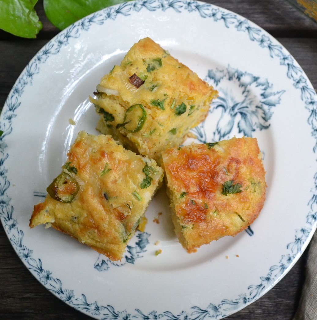 牛ひき肉とコーンブレッドのキャセロールのレシピ