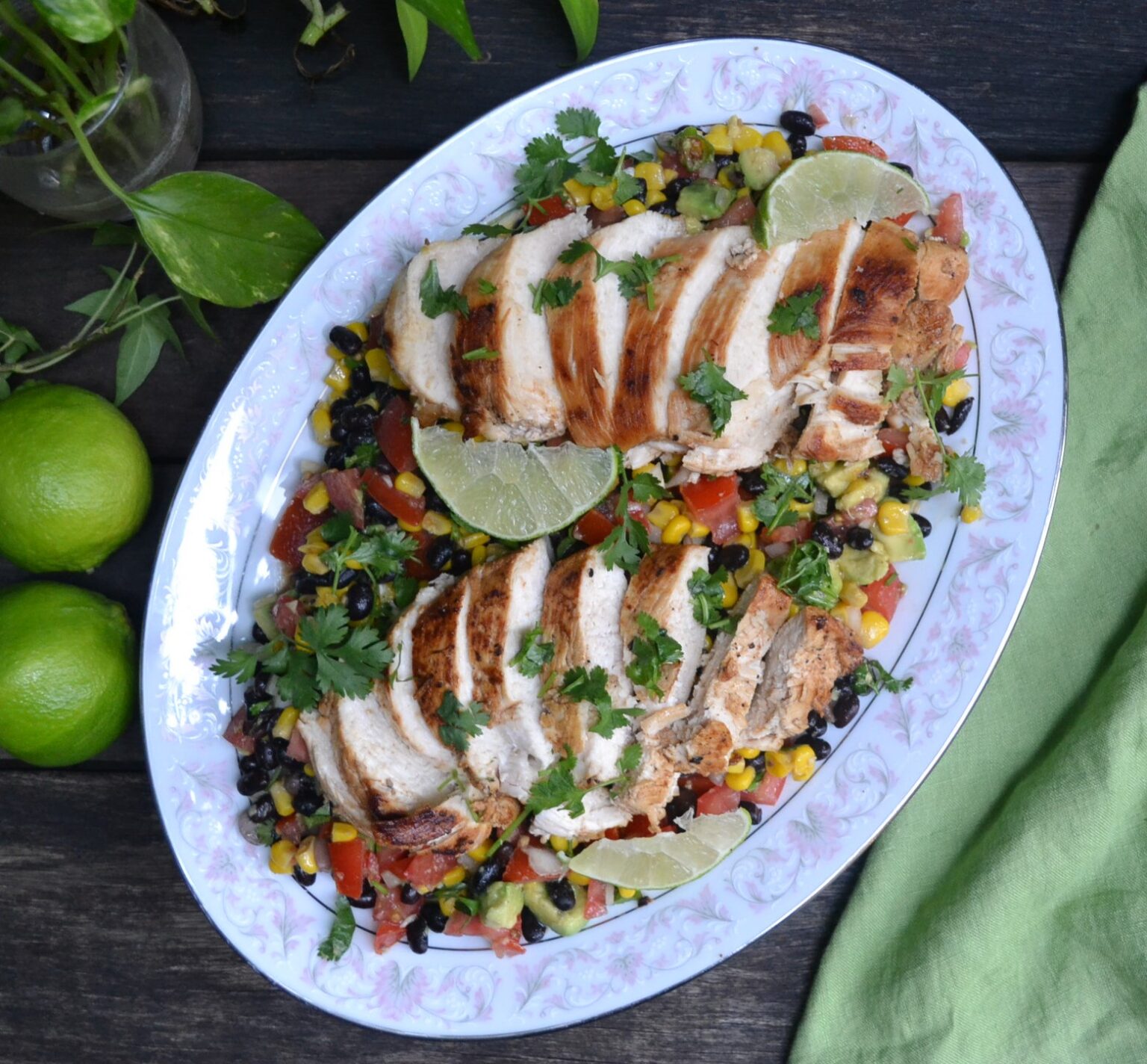 Mexican Grilled Chicken Salad メキシカングリルドチキンサラダ US Southern Kitchen
