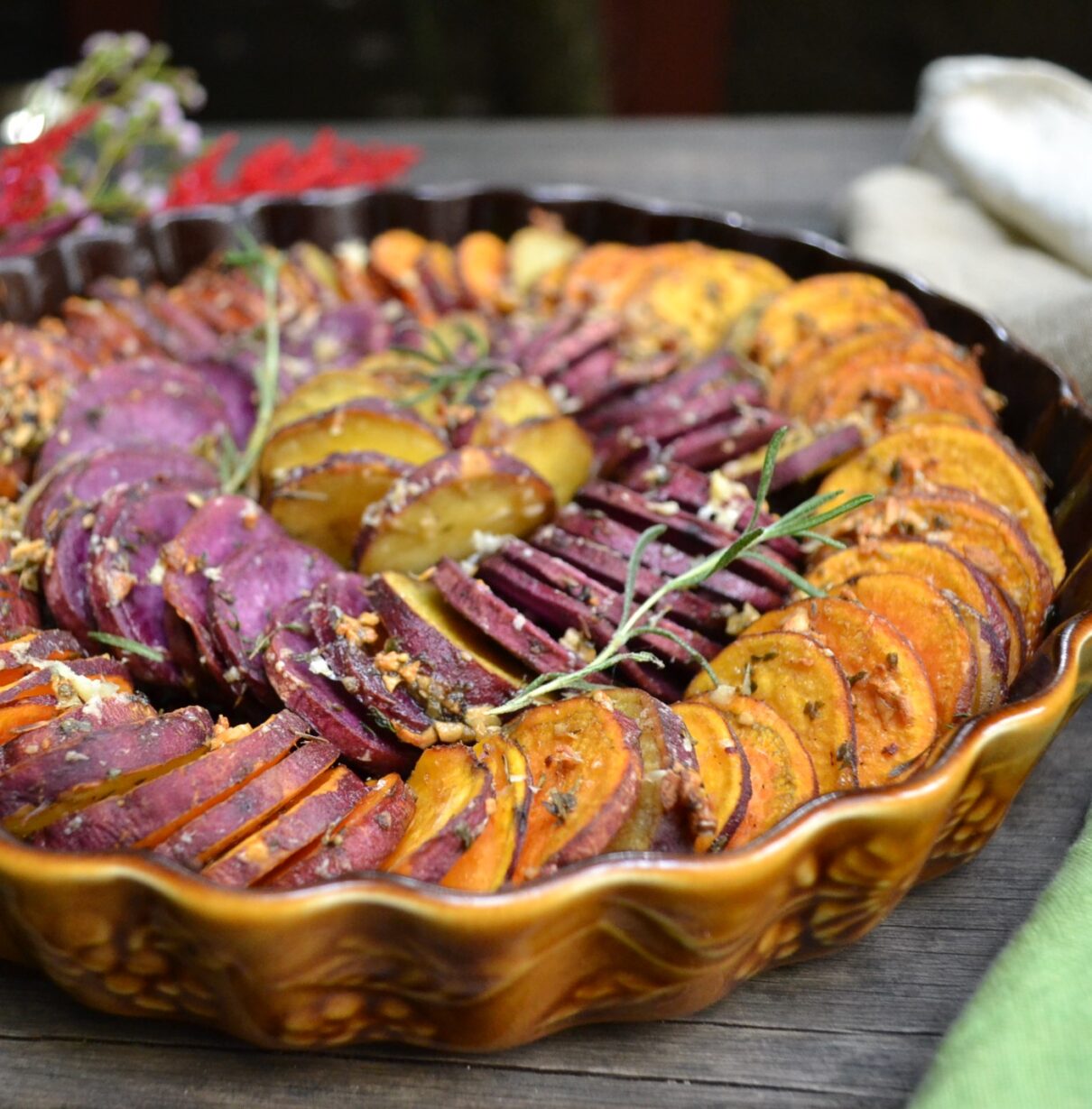 Baked Sweet Potato Slices ベイクドスイートポテトスライス US Southern Kitchen