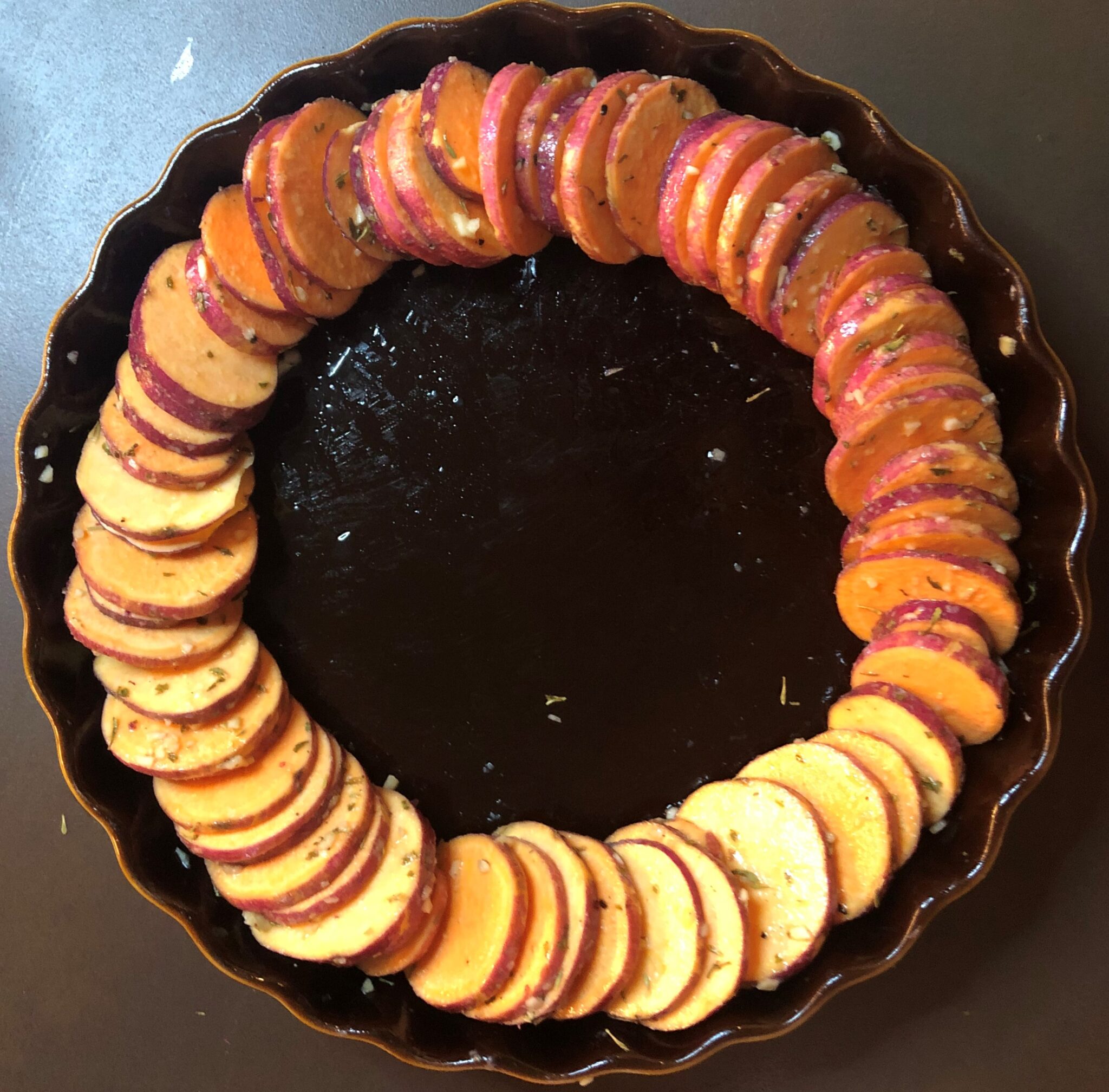 Baked Sweet Potato Slices ベイクドスイートポテトスライス US Southern Kitchen