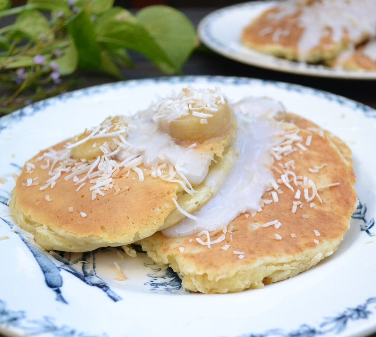 Coconut Pancakes ココナッツパンケーキ US Southern Kitchen