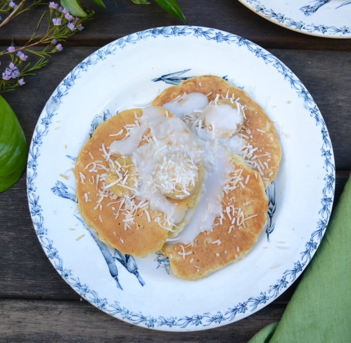 Coconut Pancakes ココナッツパンケーキ US Southern Kitchen