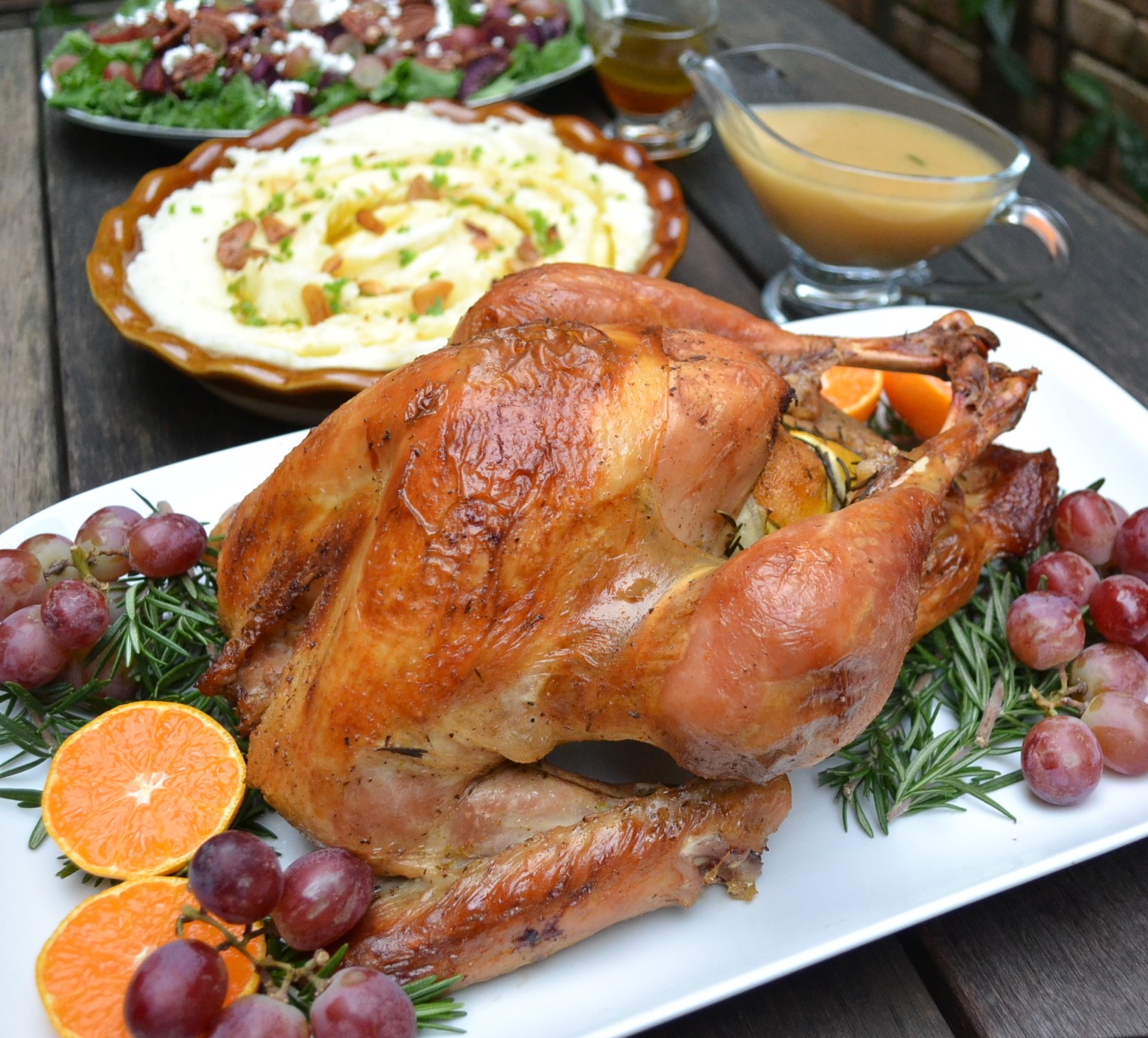 Dry-Brined Roast Turkey ローストターキー (ドライブライン方式) – US Southern Kitchen